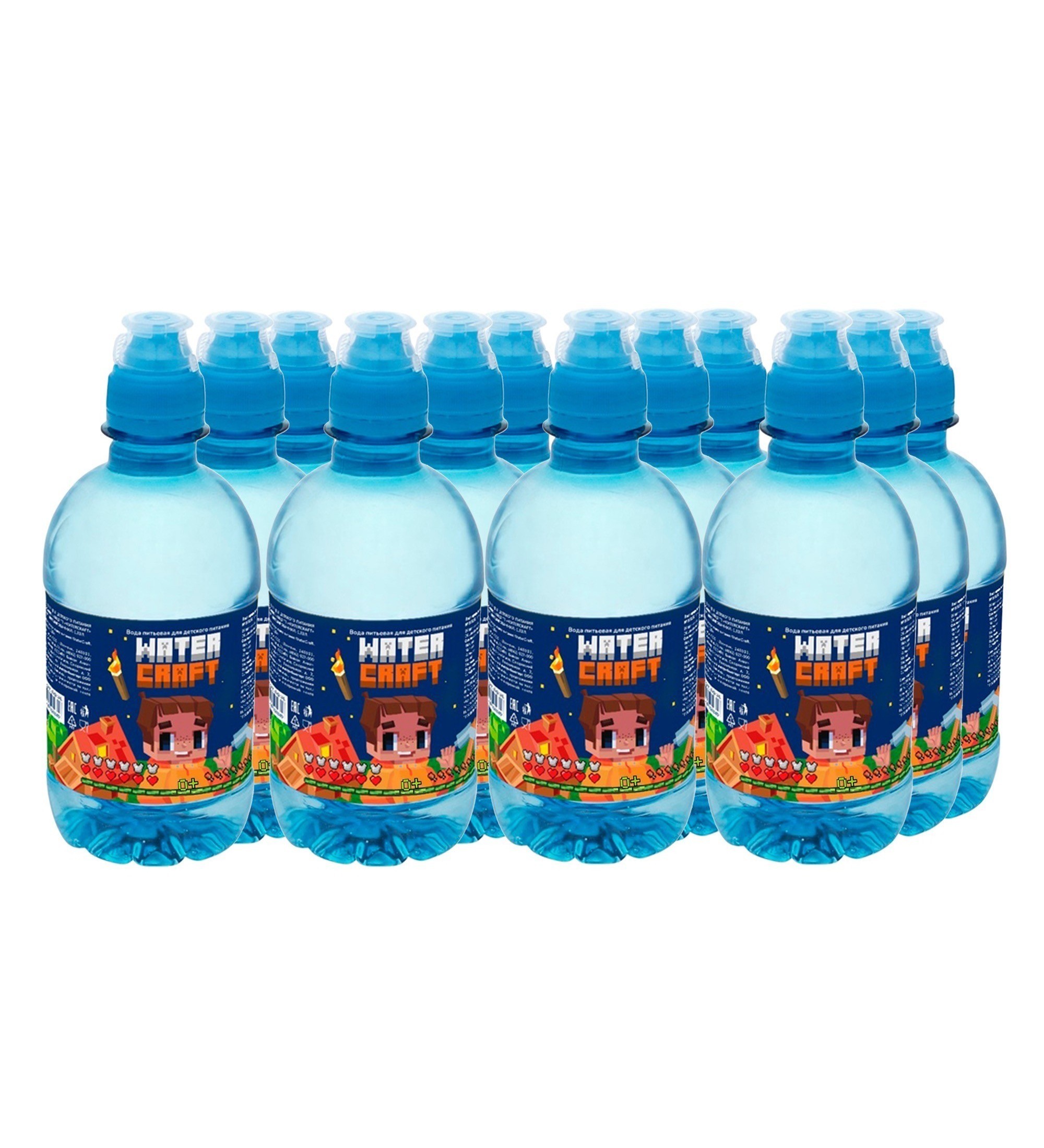 Вода питьевая WATERCRAFT, для детей от 0 лет негазированная, 0,33 л пластик (упаковка 12 шт)