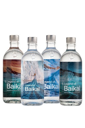 Вода питьевая «Legend of Baikal Limited Edition» негазированная, 0,33 л, стекло (упаковка 12 шт)