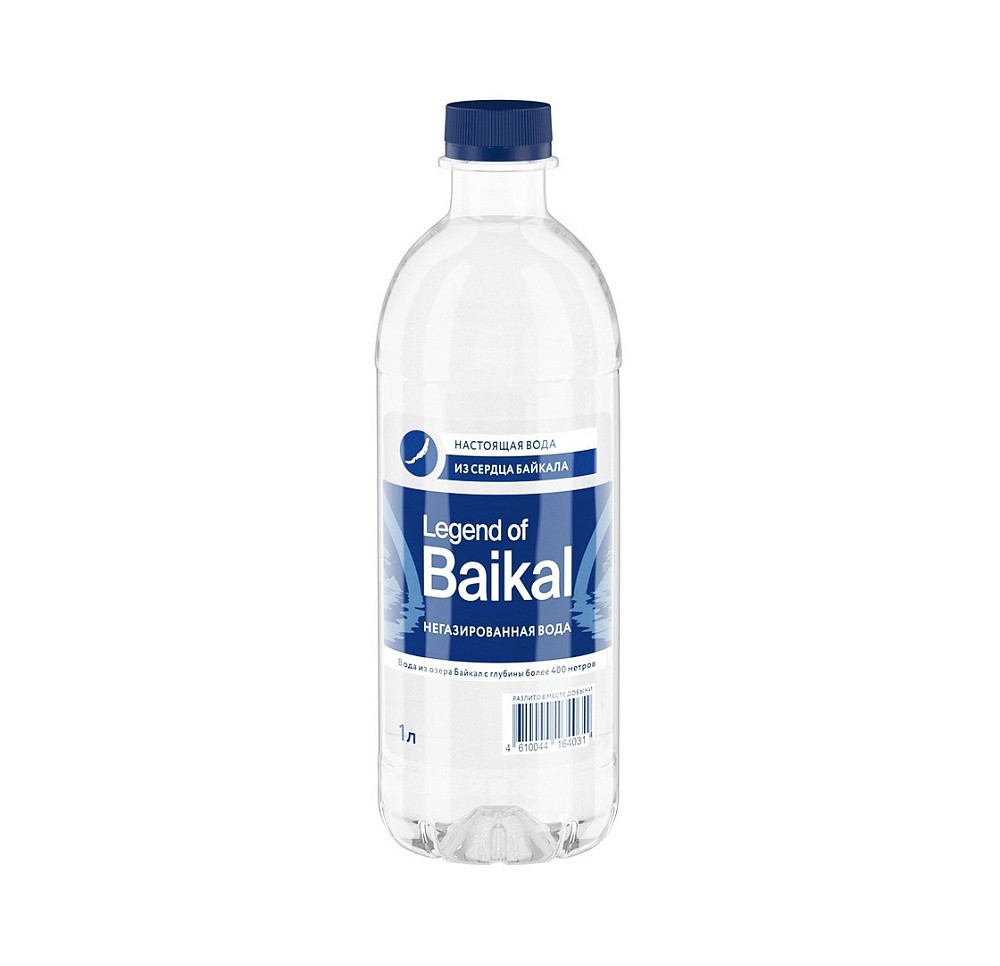 Вода питьевая «Legend of Baikal» негазированная, 1 л, пластик (упаковка 6 шт)
