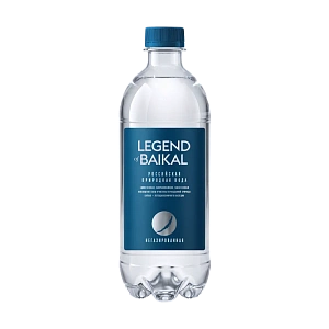 Вода питьевая «Legend of Baikal» негазированная, 0,5 л, пластик