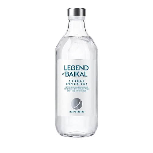 Вода питьевая «Legend of Baikal» газированная 0,33 л, стекло