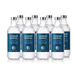 Вода питьевая «Legend of Baikal» негазированная 0,5 л, стекло